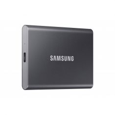 SSD EXT SAMSUNG T7 1TO gris titane USB 3.2 Gen 2 Lecture 1050 Mo/s Ecriture 1000 Mo/s MU-PC1T0T/WW