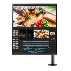 ECRAN LG 28 Noir 28MQ780-B 16:9 Nano IPS LED QHD 2560x2880 300cd/m2 2xHDMI DP USB-C 2xUSB 3.0 Pied ergonomique réglable"