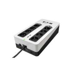 Onduleur Eaton 3S 700F Off Line 700VA / 420W - 4 prises ondulées et protégées en surtension + 4 prises uniquement protégées en surtension 2xUSB anti-surtension 
