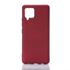 Coque de protection SILICONE : Matière silicone - effet mat - toucher doux - semi-rigide - compatible pour GALAXY A42