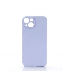 Coque de protection SILICONE RIGIDE : Matière silicone - effet mat - toucher doux - rigide - compatible pour iPhone 14