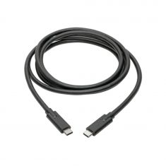 Tripp Lite  - Câble USB-C (M/M)USB 3.1, Gen 1 (5 Gbps), 5A,compatible Thunderbolt 3, 1,80 m