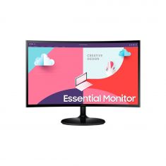 ECRAN 24'' SAMSUNG S24C360EAU Noir Incurvé 1800R 1920x1080 VA 16:9 4ms 250 cd/m² 75Hz 3000:1 VGA HDMI AMD FreeSync mode jeu