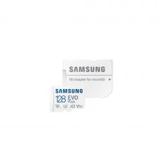CARTE MEMOIRE SAMSUNG 128G MICRO SD EVO PLUS 2024 avec adaptateur SD classe 10 Lecture 160 Mo/s Ecriture 160 Mo/s MB-MC128SA/EU