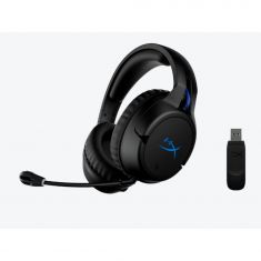 HyperX Cloud Flight Noir-Bleu - Casque de jeu sans fil, Autonomie 30H, Mousse à mémoire de forme