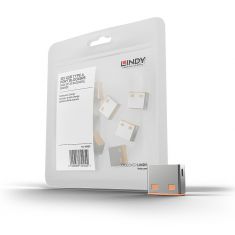 Bloqueurs de ports USB, 10 pièces, Orange