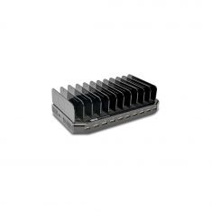 Eaton Tripp Lite - Station de recharge USB à 10 ports avec rangement réglable, sortie de chargeur USB 12V 8A (96W), cordon d'alimentation Schuko