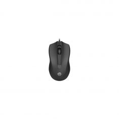HP-C HP 105 Souris filaire noire  - Design ambidextre, 1600 DPI - STB