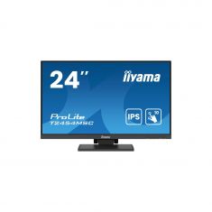 Ecran IIYAMA 24" Tactile PCAP IPS 10points 1920x1080 4ms 300 cd/m² HDMI Displayport 2xUSB 3.2 Haut-parleurs VESA 100 x 100 T2454MSC-B2AG