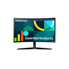 ECRAN 24'' Samsung S24D366GAU Noir VA 1920x1080 Incurvé 1800R 4ms 100Hz 16:9 250 cd/m² HDMI VGA Casque Pied inclinable VESA 75x75 LS24D366GAUXEN