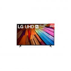 SMART TV LG 65" LED 4K UHD 3840x2160 HDR 50/60hz 3xHDMI 2xUSB Wi-Fi Bluetooth Son 20W WebOS 24  Airplay 2 Chromecast Télécommande Magic Remote Pied 2 pôle