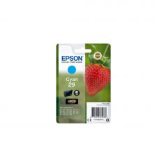 EPSON Cartouche Fraise 29 Encre Claria Home Cyan 3,2ml Alarme