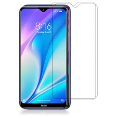 Verre trempé : Protection écran - dureté 9H (9 fois plus résistant) - anti-rayures - anti-bulles d'air - ultra-résistant - compatible pour REDMI 8 / REDMI 8A