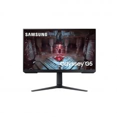 Ecran 27'' Samsung Gaming Odyssey G5 Noir 165Hz 1ms 2560x1440 VA 300cd/m² 3000:1 HDR10 2xHDMI DisplayPort USB AMD FreeSync Premium Pied HAS PIVOT