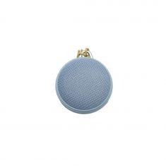 Enceinte Bluetooth Biodegradable Halterrego BT V5.0, mincro intégré, RMS 3W, Aux in, batterie rechargeable de 800mAh, IPX7, colori bleu