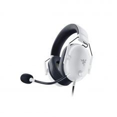 RAZER Blackshark V2 X PS5 Blanc - Casque E-Sports Filaire, 240g, Microphone cardioïde, Haut-Parleurs 50mm, Annulation Passive du Bruit, connecteur 3,5mm