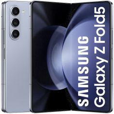 Smartphone Galaxy Z Fold5 5G Bleu 512Go 12Go Ecran Pliable 7,6'' QXGA+ 120Hz adaptatif, écran externe 6,2 IPX8 Partage d'énergie sans fil 4,5W AI intégrée