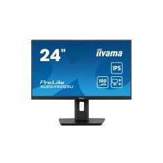 Ecran IIYAMA 23,8" Noir IPS 16:9 0.5ms WQHD 2560x1440 300 cd/m² 100Hz 1xHDMI 1xDisplayPort 3xUSB HUB (3.2) Haut parleurs 15cm pied réglable en haut Pivot