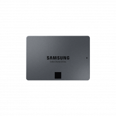 SSD SAMSUNG Serie 870 QVO 2,5 pouce 4TO S-ATA-6.0Gbps Lecture 560 Mo/s Ecriture 530 Mo/s MZ-77Q4T0BW