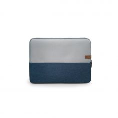 HOUSSE sleeve PC  14,1 '' bicolore BLEU, protection antchoc, attache antivol , dimensions: 355*25*260mm 355x25x260
