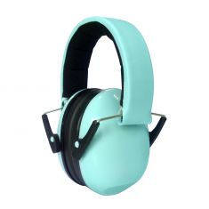 Casque Anti bruit enfant WEKIDS Atténuation 27dB avec housse de transport vert d'eau