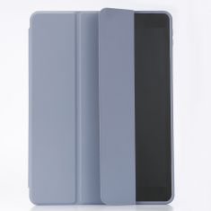 ***Etui folio WE pour tablette iPad 10.2 - Coloris violet/lila - Fonction support - Dos transparent - Support stylet - 7/8/9 GEN"