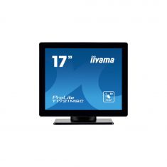 Ecran IIYAMA 17" dalle TN Tactile PCAP 10 points conception sans cadre 1280x1024 VGA HDMI USB 5ms 250cd/m² T1721MSC-B2
