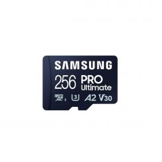 CARTE MEMOIRE SAMSUNG 256 Go MICRO-SD PRO Ultimate avec lecteur USB Classe 10 Lecture 200 Mo/s Ecriture 130 Mo/s MB-MY256SB/WW