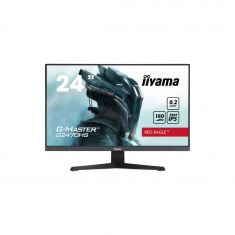 Ecran IIYAMA 23.8'' G-Master Noir 0.2ms Red eagle Fast IPS 16:9 1920x1080 180Hz 300cd/m² HDMI DisplayPort VESA 100x100 HPs 2 x 2W Black Tuner G2470HS-B1