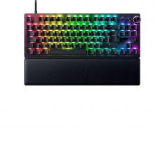 RAZER Huntsman V3 Pro Tenkeyless - Clavier jeu AZERTY Switches Optiques Analogiques - Mode déclenchement rapide - 4 touches multimedias - Touches en PBT 
