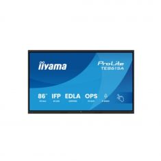 IIYAMA LFD 86" dalle IPS anti-reflet 40 pts 3840x2160 550cd/m² 8ms Tactile interactif 2xHPs DisplayPort 2xHDMI USB-C 5xUSB OPS Slot paysage certifié EDLA 