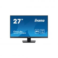 Ecran IIYAMA 27" Noir dalle IPS 1ms ULTRA MINCE 2560x1440 16:9 100Hz 300 cd/m² HDMI Displayport Haut-parleurs 3 côtés sans bordure TCO XU2793QS-B7