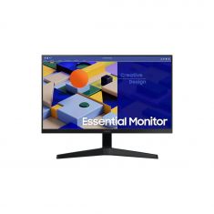 ECRAN 24" SAMSUNG S24C310EAU Noir 1920x1080 IPS 16:9 5ms 250cd/m² 75Hz 1000:1VGA HDMI Design épuré et bords ultra-fins Inclinable