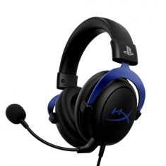 HyperX Cloud Noir-Bleu - Casque filaire avec Micro , Coussinets à mémoire de forme et cadre aluminium