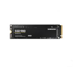 SSD SAMSUNG Serie 980 500 Go M.2 2280 PCIeGen.3 X4, NVMe1.4 DRAMless Lecture 3100 Mo/s Ecriture 2600 Mo/s MZ-V8V500BW