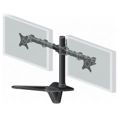 Pied de fixation IIYAMA double pour 2 écrans plats jusqu'à 30" Pivot 90° VESA DS1002D-B1