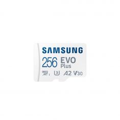 CARTE MEMOIRE SAMSUNG 256G MICRO SD EVO PLUS 2024 avec adaptateur SD classe 10 Lecture 160 Mo/s Ecriture 160 Mo/s MB-MC256SA/EU
