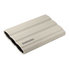 SSD EXT SAMSUNG T7 Shield 2000G Beige USB 3.2 Gen 2 Lecture 1050 Mo/s Ecriture 1000 Mo/s MU-PE2T0K/EU