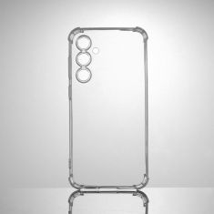 Coque de protection Transparent : 4 coins renforcés - anti-chocs - ultra-résistant - semi-rigide - compatible pour GALAXY S23 FE