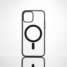 Coque de protection Transparent : 4 coins renforcés - anti-chocs - ultra-résistant - semi-rigide - compatible pour iPhone 12 / 12 PRO