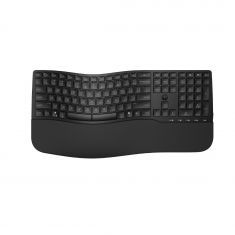 HP-C HP 685 Comfort Noir - Clavier sans fil Dual Mode (2,4 GHz, Bluetooth), Design complet et Ergonomic - 2 piles x AA - STB