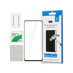 Verre trempé : Protection écran - dureté 9H (9 fois plus résistant) - anti-rayures - anti-bulles d'air - ultra-résistant - compatible pour Galaxy A71