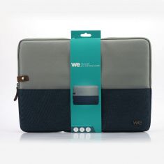 HOUSSE sleeve PC  17,3 '' bicolore BLEU, protection antchoc, attache antivol 44*30.5*2cm