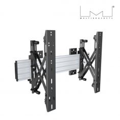 Fixation push in pop out MBW1U MULTIBRACKETS Silver pour moniteur 101,6cm 40" 165,1cm 65" Capacité 30 kg VESA 100 x100 600x400 mm