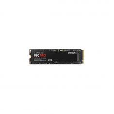 SSD SAMSUNG SERIE 990 PRO M.2 4To 2280 PCIe Gen 4.0 x4 NVMe 2.0 Lecture 7450Mo/s Ecriture 6900Mo/s MZ-V9P4T0BW