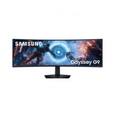 Ecran 49'' Samsung Gaming Odyssey OLED G9 - G91F 49'' 32:9 0.03ms 144Hz 5120x1440 Incurvé 1000R 250cd/m²  HDMI DP Noir