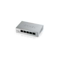 Zyxel GS12005 - Switch Smart Administrable 5ports Gbps RJ45 non rackable - fanless