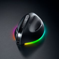 RAZER Pro Click V2 Vertical Ed. - Souris professionnelle sans fil - Clics Silencieux et Tactiles  Technologie HyperScroll