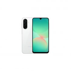 Smartphone Galaxy A26 blanc 5G 6Go 128Go Android 15 Batt 5000mAh CR 25W Ecran 6.7'' FHD+ DAS Tête 0,414W/kg