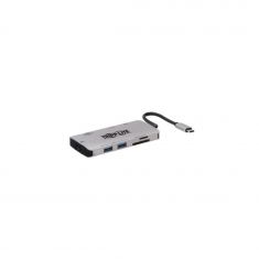 Eaton Tripp Lite - Station d accueil USBC - HDMI 4K, ports USB 3.2 Gen 1, HUB USB-A, carte mémoire, chargement PD 100 W